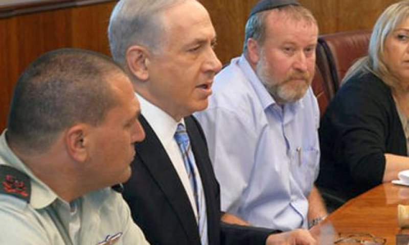 נתניהו בישיבה היום. הסתה של הרשות
