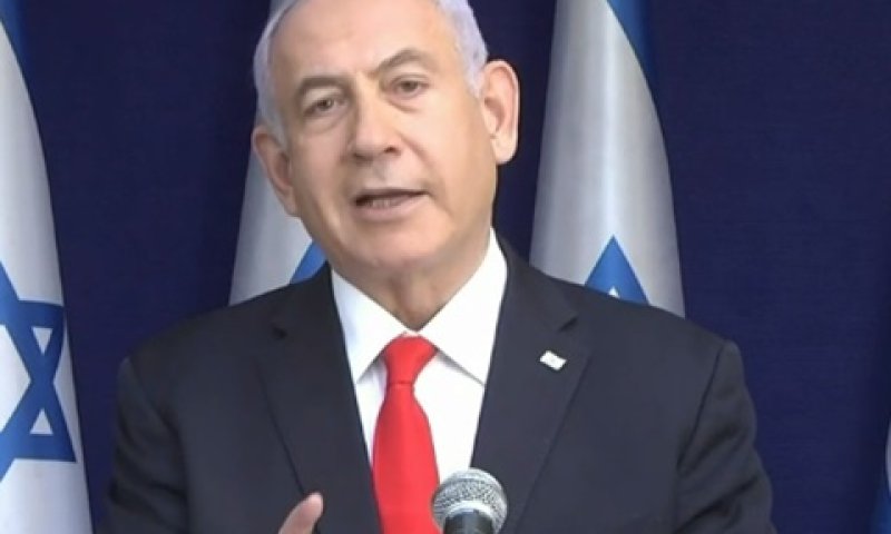 נתניהו. "מקווה שהמשפט יתנהל אחרת" [צילום: מן הטלוויזיה]