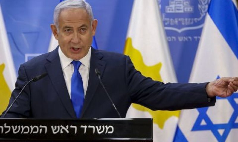 "הנגיף הוא הגוף הזר התוקף את הגוף". נתניהו [צילום: מארק ישראל סלם, פלאש 90]