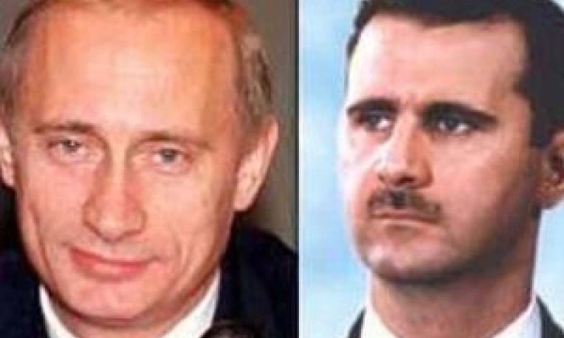 פוטין ואסד. חתמו על העסקה בסתיו [צילום: AP]