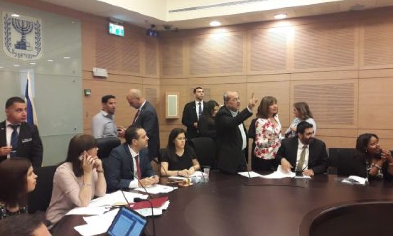 דיונים בוועדת חוק הלאום [צילום: דוברות הכנסת]
