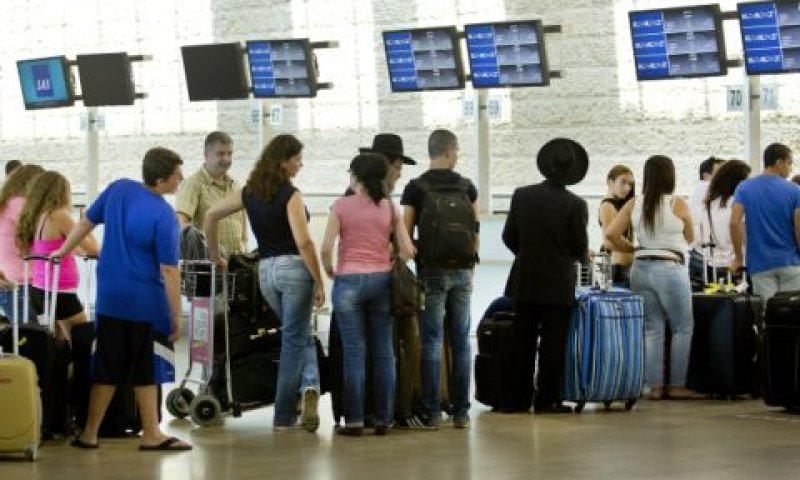 גידול מרשים במס' הטיסות והנוסעים [צילום: פלאש 90]