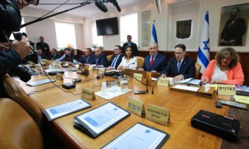 ישיבת הממשלה. משדרים עסקים כרגיל [צילום: מרק ישראל סלם]