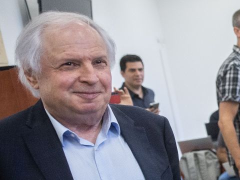 אלוביץ. זרק אמירות [צילום: יונתן זינדל, פלאש 90]