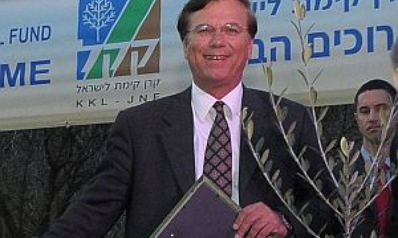 יו"ר קק"ל שטנצלר נכשל בשכנוע [צילום: גיא אסיאג, קק"ל]