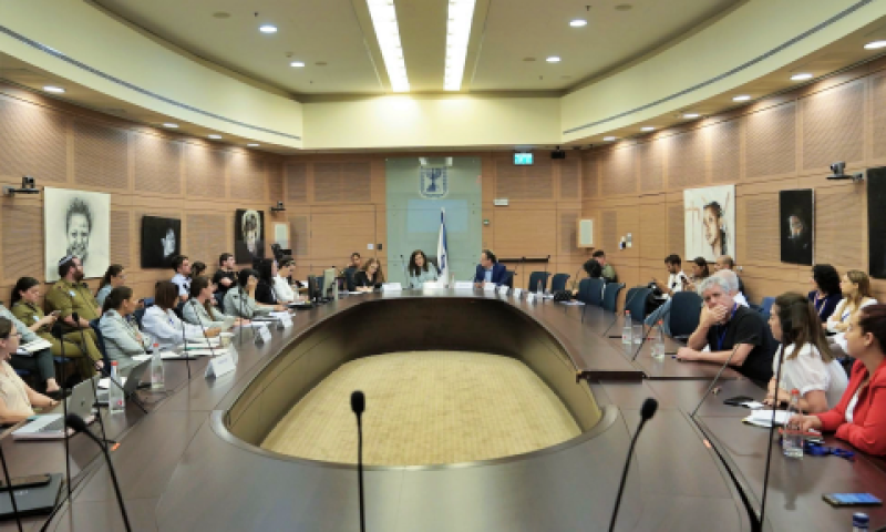 הוועדה למעמד האישה, היום [צילום: דני שם טוב, דוברות הכנסת]