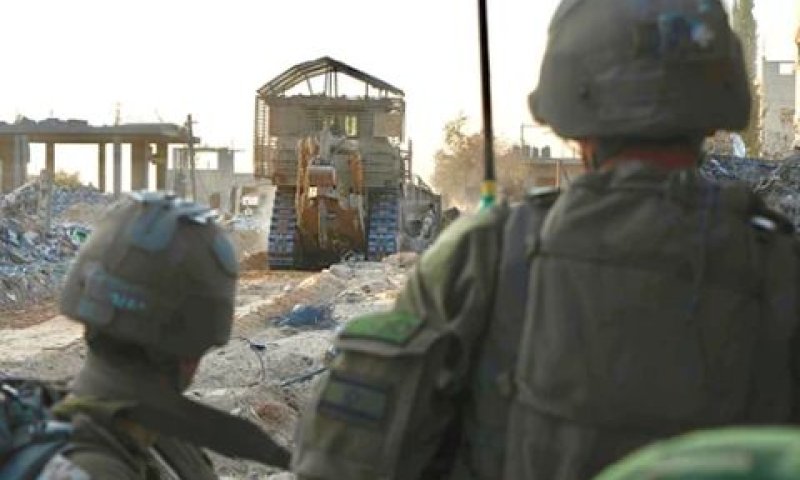 פעילות כוחות צה"ל ברצועת עזה [צילום: דובר צה"ל]