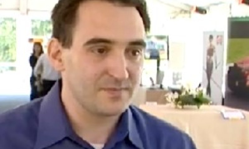 שאול אולמרט. הכחיש קשר עם טלנסקי [צילום: חדשות 10]