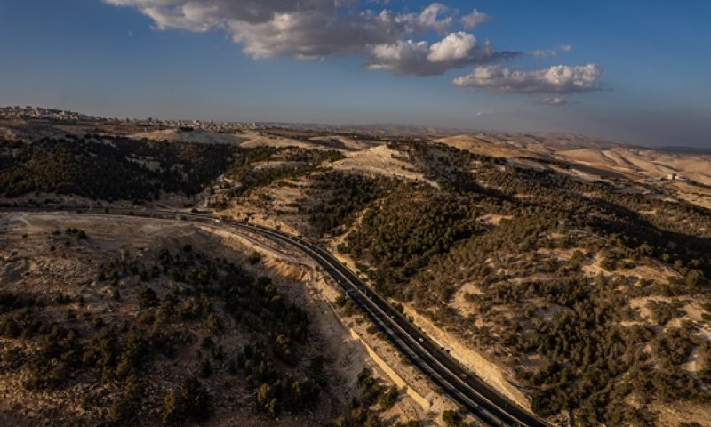 קטיעת הרצף הטריטוריאלי הפלשתיני. אזור E1 [צילום: יניב נדב/פלאש 90]
