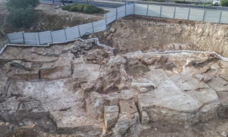 מחצבה מימי בית שני [צילום: שי הלוי רשות העתיקות]