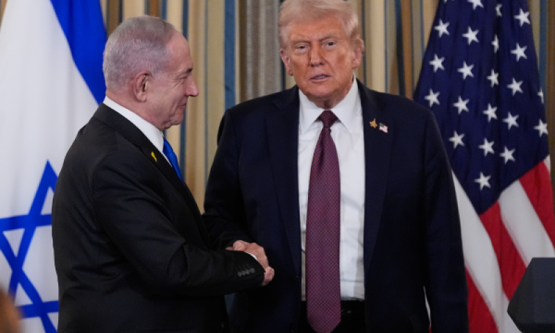 טראמפ יגיע ארצה [צילום: אלכס ברנדון/AP]