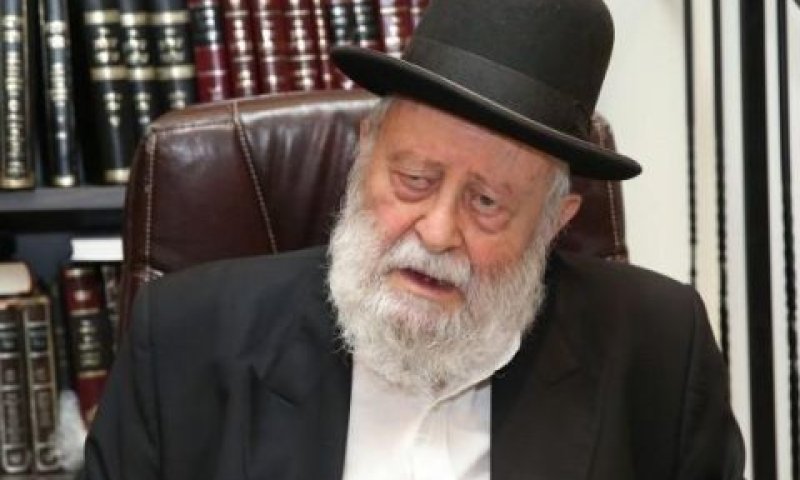 רבי צבי סימן טוב זצוק״ל [צילום: יעקב כהן]