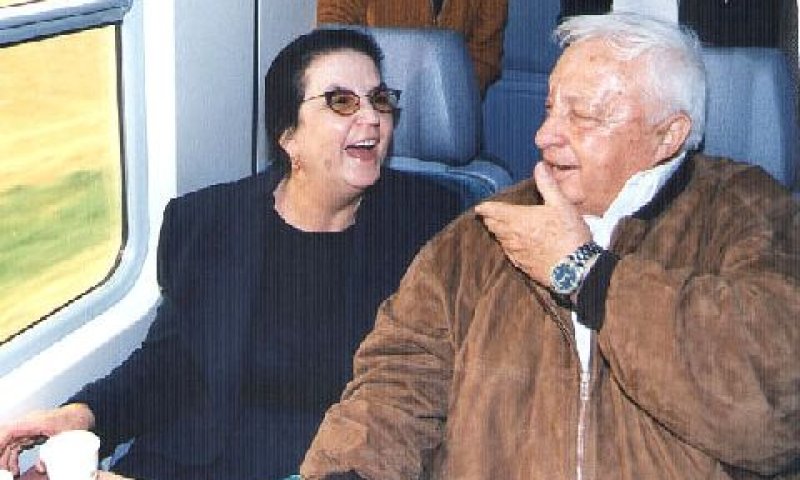 אריק ולילי שרון. זה לצד זה [צילום: בוצ'צ'ו]