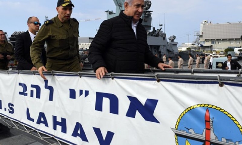 נתניהו בחיפה. חוקי לחלוטין [צילום: אריאל חרמוני, משרד הביטחון]