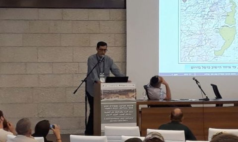 מרקו בן שבת מנהל יח הפיקוח במנהל האזרחי [צילום: דוברות ביהס שדה כפר עציון]