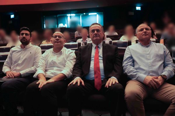 זיני, כ"ץ, גופמן ומצלאוי [צילום: אלעד מלכה]