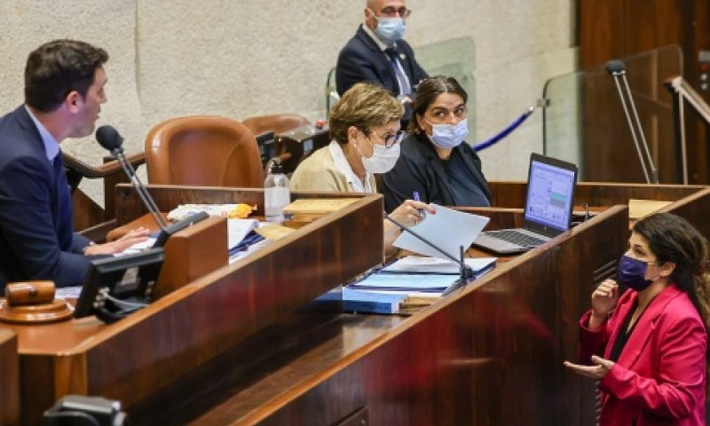 כישלון של השכל בחקיקת הדגל שלה [צילום: נועם מושקוביץ, דוברות הכנסת]