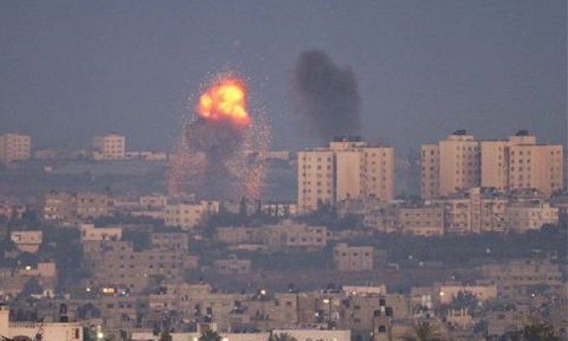 התקפה בעזה. ארבעה הרוגים [צילום: AP]