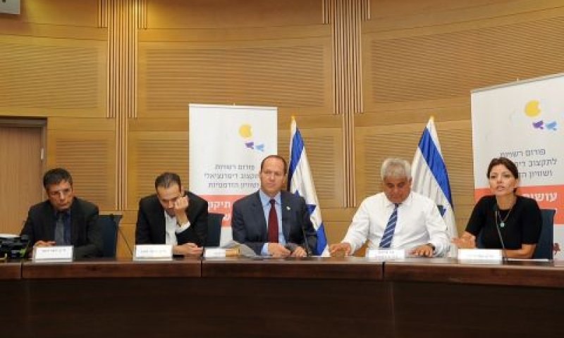 השקת המאבק לתקצוב דיפרנציאלי שהתקיים, בשבוע שעבר [צילום: דוברות הכנסת]
