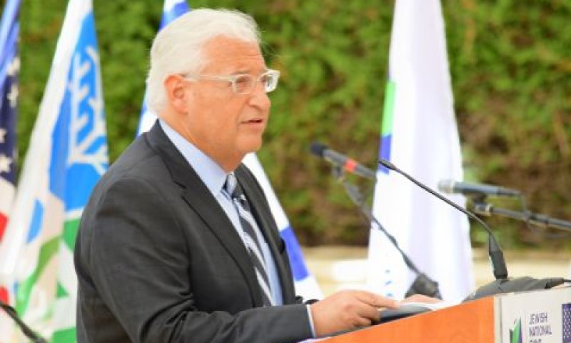 שגריר ארה״ב בישראל, דיויד פרידמן [צילום: רפי בן חקון, ארכיון הצילומים של קק"ל]