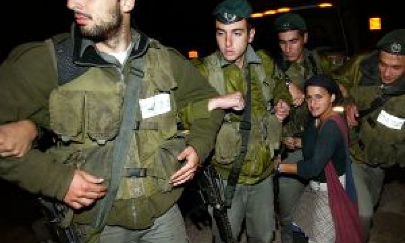 שוטרי מג"ב בחוות פדרמן [צילום ארכיון: פלאש 90]