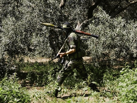 מחבלים מסתתרים בין העצים ויוצאים לתקיפות נגד חיילי צה"ל.