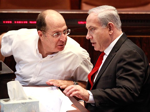 נתניהו ויעלון. יעבדו צמוד [צילום: פלאש 90]