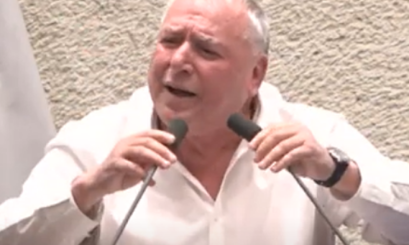 ח"כ אמסלם. הצע"ח שתציל חיים [צילום: ערוץ כנסת]