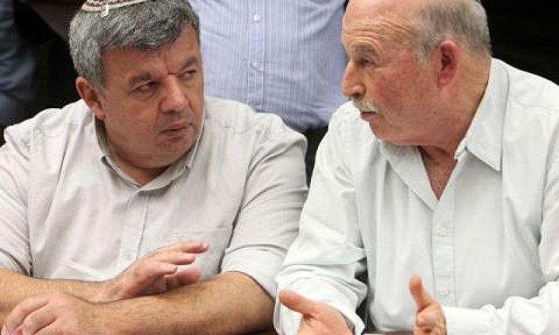 סלומינסקי וכלפה. "גם ליהודים מגיעות זכויות" [צילום: פלאש 90]