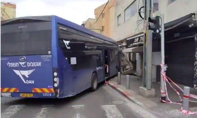 זירת התאונה [צילום: שימוש לפי סעיף 27א לחוק זכויות יוצרים]