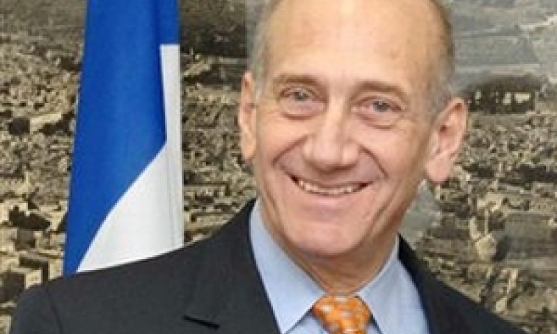 אולמרט, סיפוק [צילום: AP]