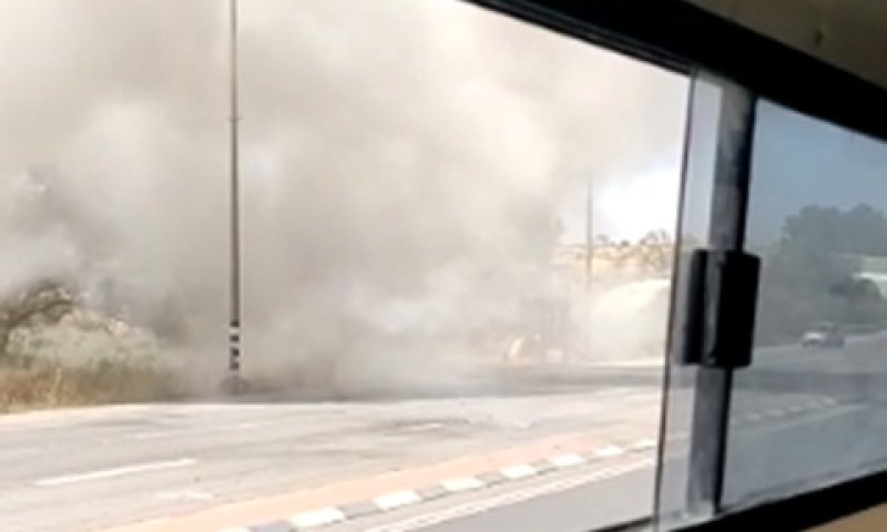 פגיעת הרקטה