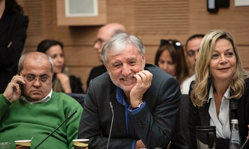 מיקי חיימוביץ, מאיר כהן ואחמד טיבי [צילום: הדס פרוש/פלאש 90]