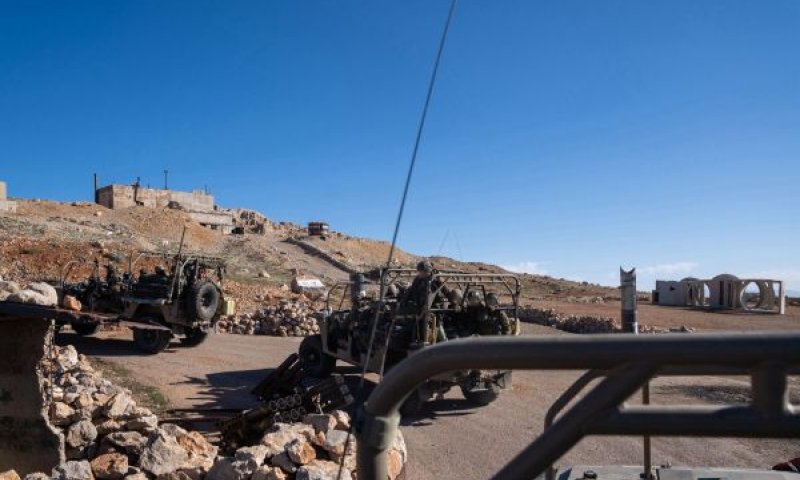 מפעילות כוחות חטיבת ׳ההרים׳ בסוריה [צילום: דובר צה"ל]