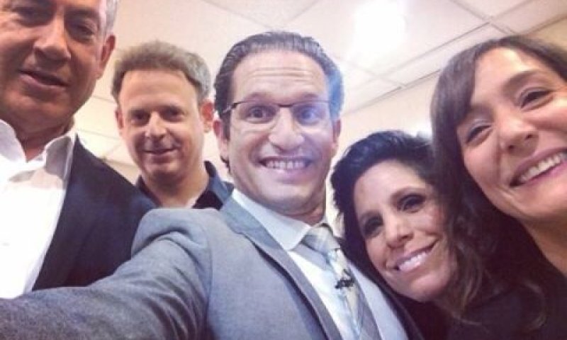 חברי מצב האומה עם ראש הממשלה נתניהו. מחליפים ערוץ