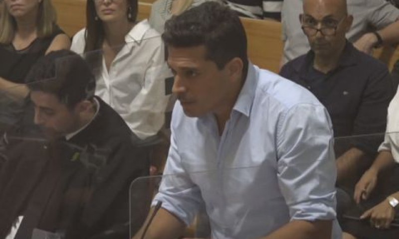 שיקלי בעת הדיון בערעורו [צילום: לע"מ, הרשות השופטת]