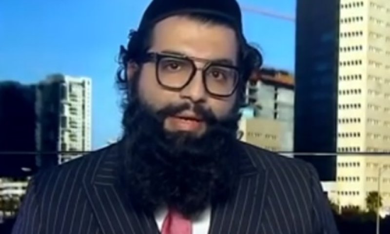 עו"ד בבייב. מעצר לאחר תחקיר ב'הנוכלים' [צילום: מן הטלוויזיה]