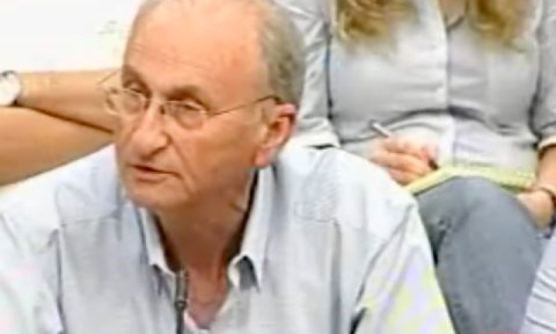 לנגר. הגילוי בעניינו פתח תיבת פנדורה [צילום: מן הטלוויזיה]