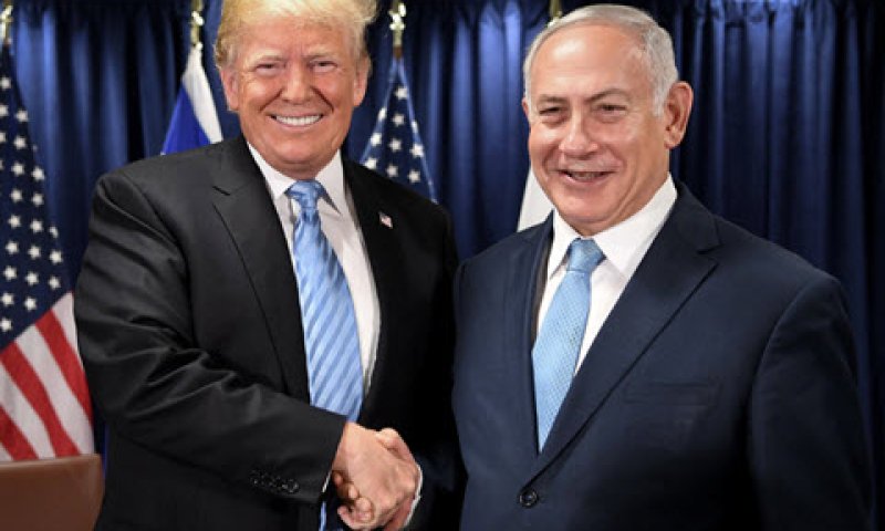 טראמפ ונתניהו. הנשיא מצפה לתמיכה ישרארלית [צילום: אבי אוחיון/לע"מ]
