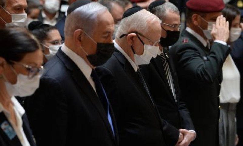 ריבלין, נתניהו וחיות היום [צילום: מארק ניימן, לע"מ]