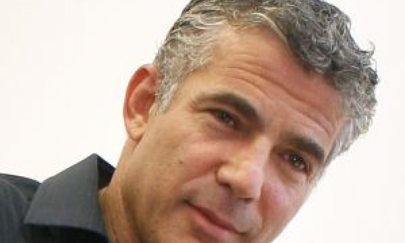 לפיד. מסיים בקרוב כתיבת טור [צילום: פלאש 90]