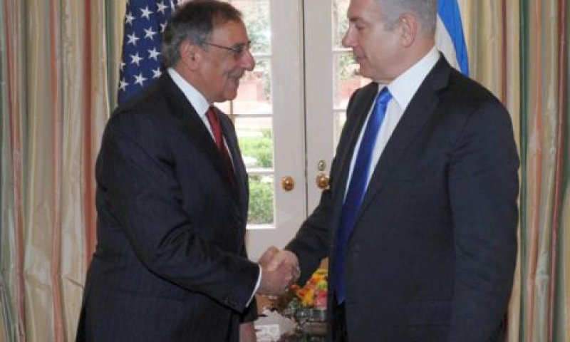 נתניהו ופאנטה. תוכנית מגרה אמריקנית [צילום: פלאש 90]
