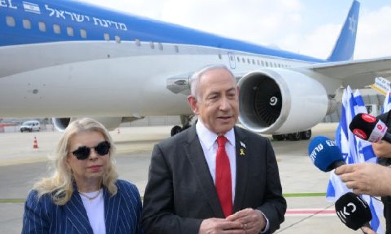 נתניהו. יוצא בזמן של אי-ודאות פוליטית בארה"ב [צילום: עמוס בן גרשום / לע״מ]