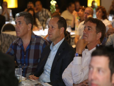 בועז ישראל, ניר ברקת, נויוירט [צילום: ששון תירם]