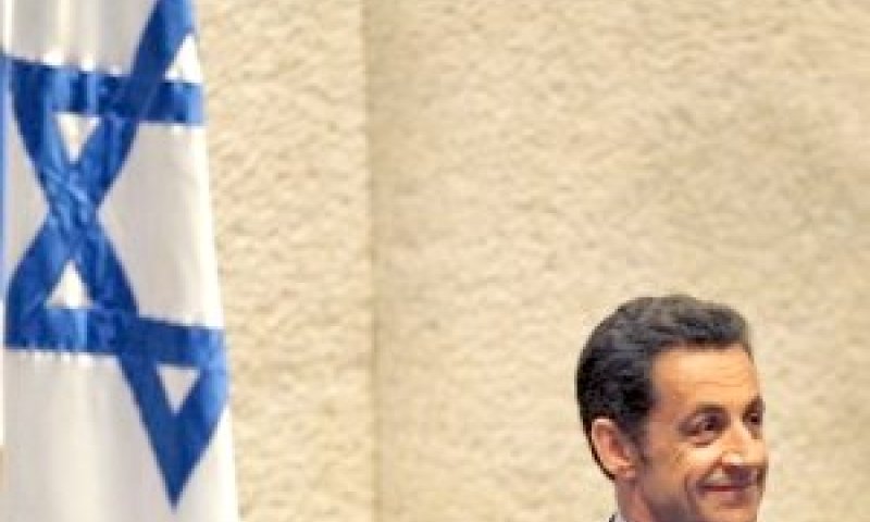 מתנגד להשקפת אחמדינג'אד. סרקוזי [AP]