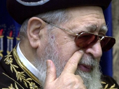 הרב עובדיה. שלא ייפגע [פלאש 90]