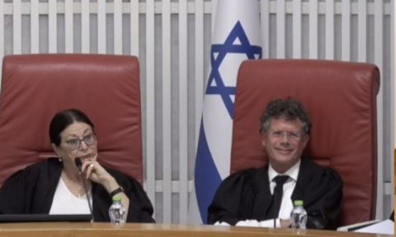 חיות ועמית בדיון היום [צילום: לע"מ, הרשות השופטת]