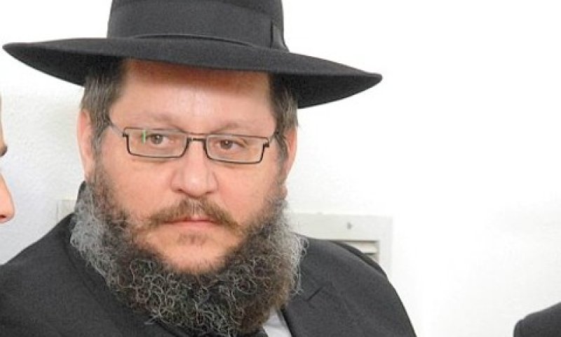 הרב אהרונוב, יו"ר אגודת צעירי חב"ד [צילום: יוסי זליגר]