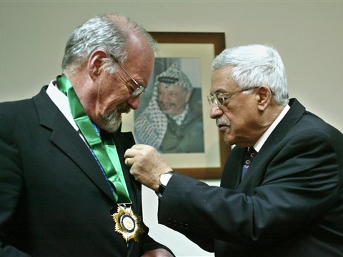 אבו מאזן, ביקור ראשון בבית הלבן [AP]