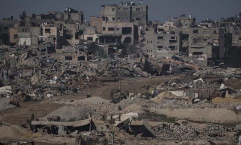 ההרס ברצועה [צילום: Leo Correa/AP]